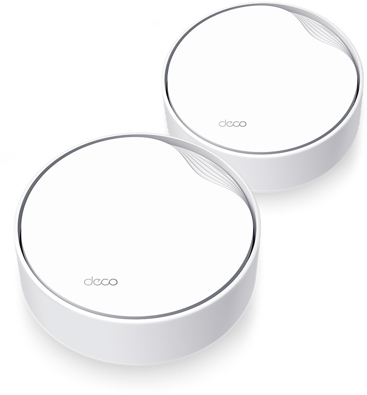 TP-Link Deco X50-PoE AX3000 Wireless Dual-Band Multi-Gig Whole Home Mesh Module (2 Pack)
