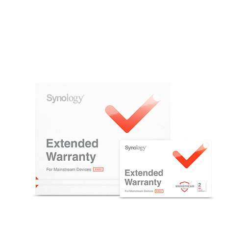 Synology EW201 2 Year Extended Warranty License Pack (Physical)