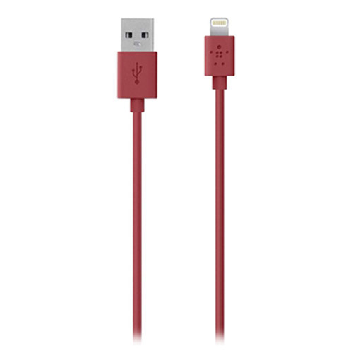 Belkin MIXIT Lightning to USB ChargeSync Cable - 1.2m Red