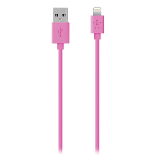 Belkin MIXIT Lightning to USB ChargeSync Cable - 1.2m Pink