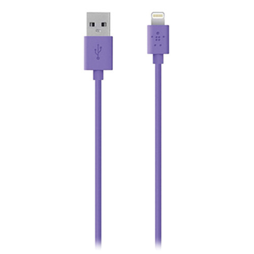 Belkin MIXIT Lightning to USB ChargeSync Cable - 1.2m Purple