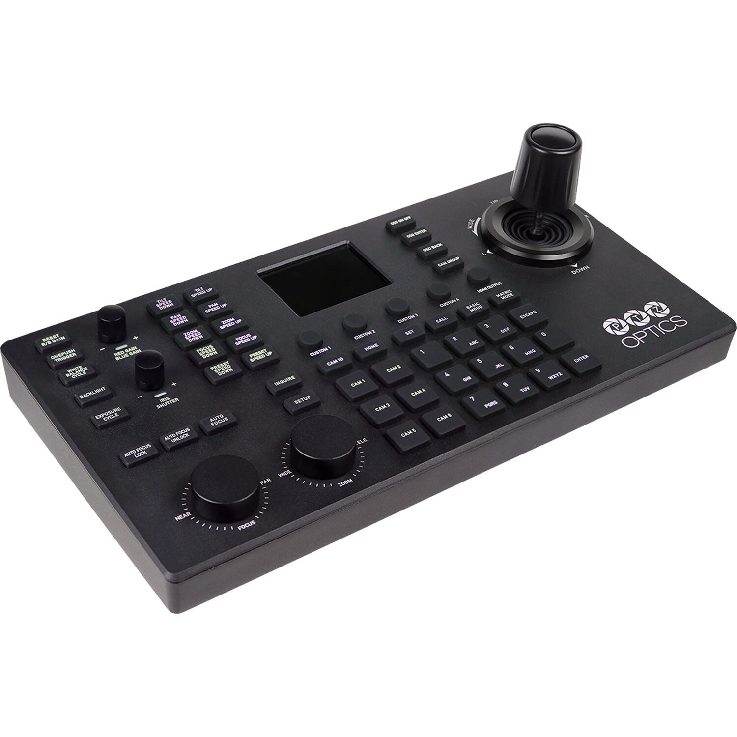 PTZOptics SuperJoy NDI,HX/IP & Serial PTZ Camera Joystick Controller