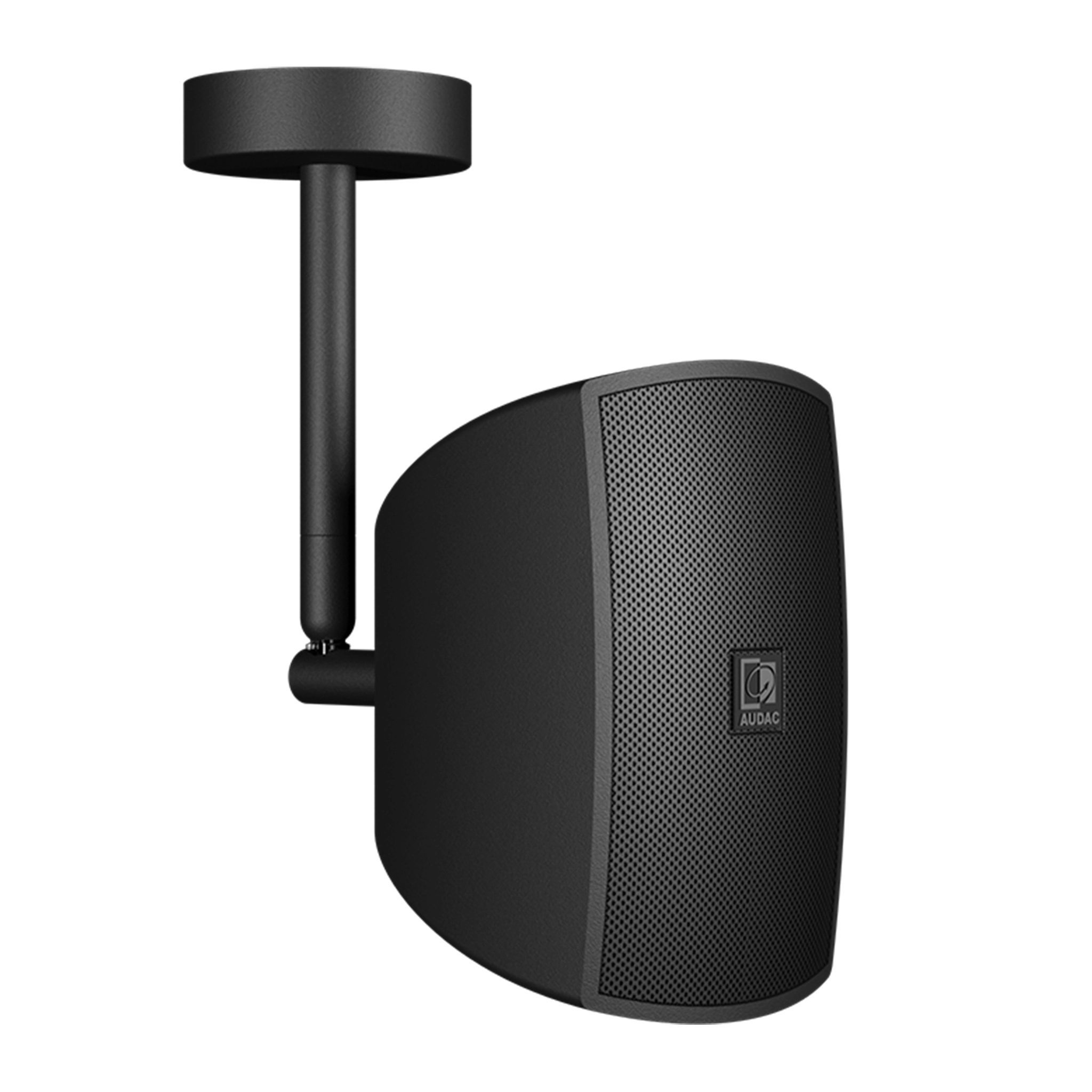 Audac ATEO2 Compact Wall Speaker with Surface Ceiling Mount (Black, 16 ohm)