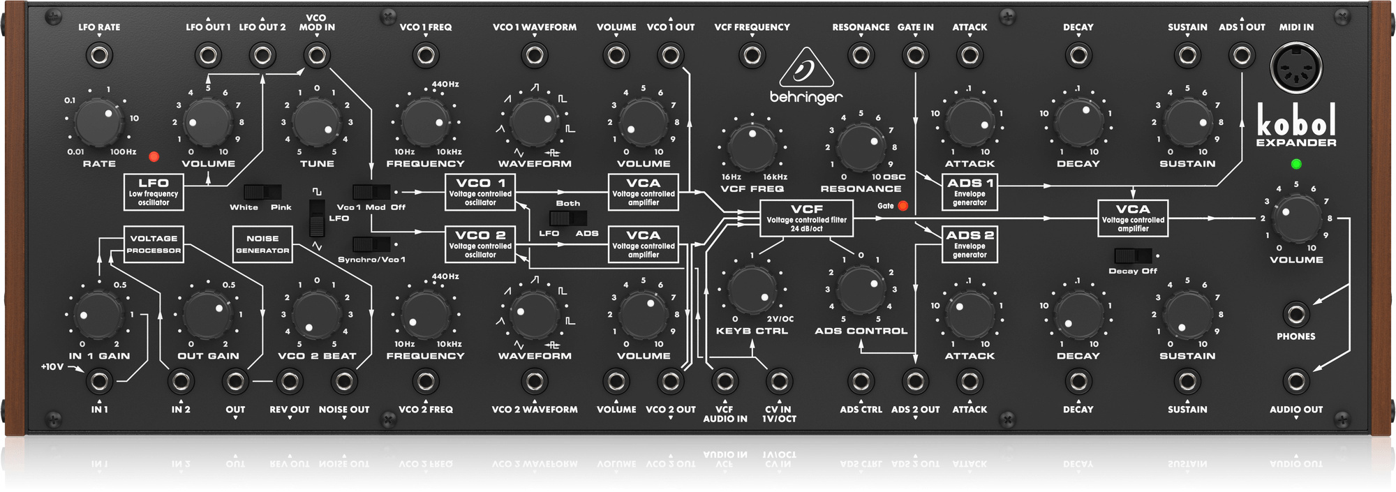 Behringer KOBOL EXPANDER Analog Semi-Modular Synthesizer