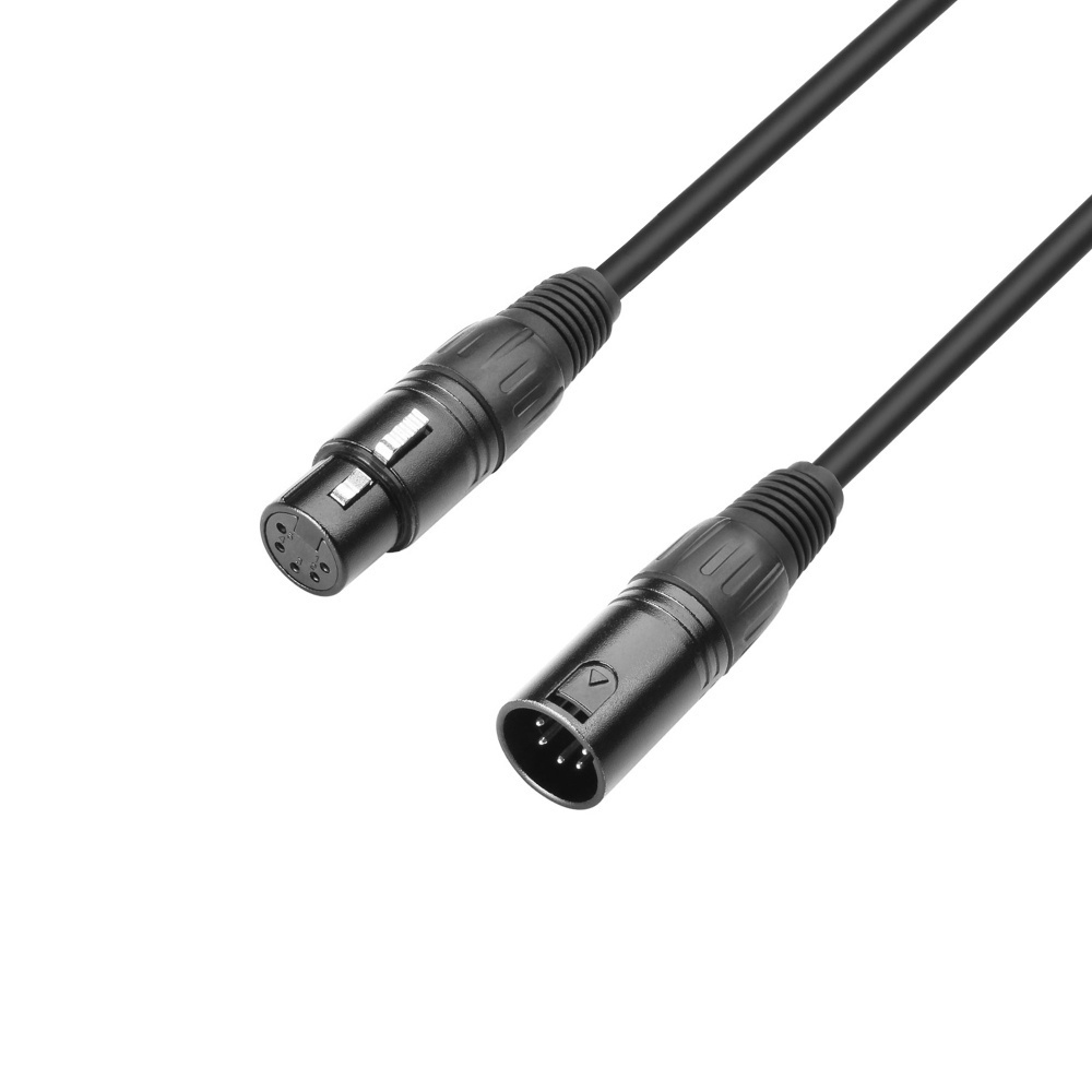 Adam Hall 5-Pole XLR Female to 5-Pole XLR Male DMX Cable (1.5m)