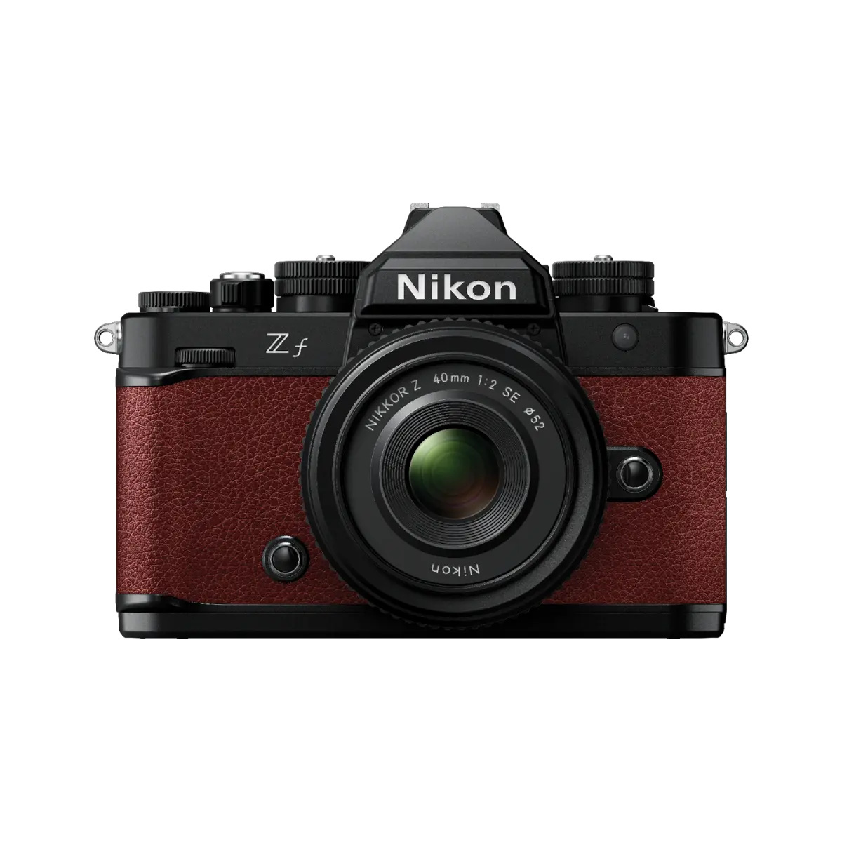 Nikon Zf Mirrorless Camera with 40mm Lens (Bordeaux Red)