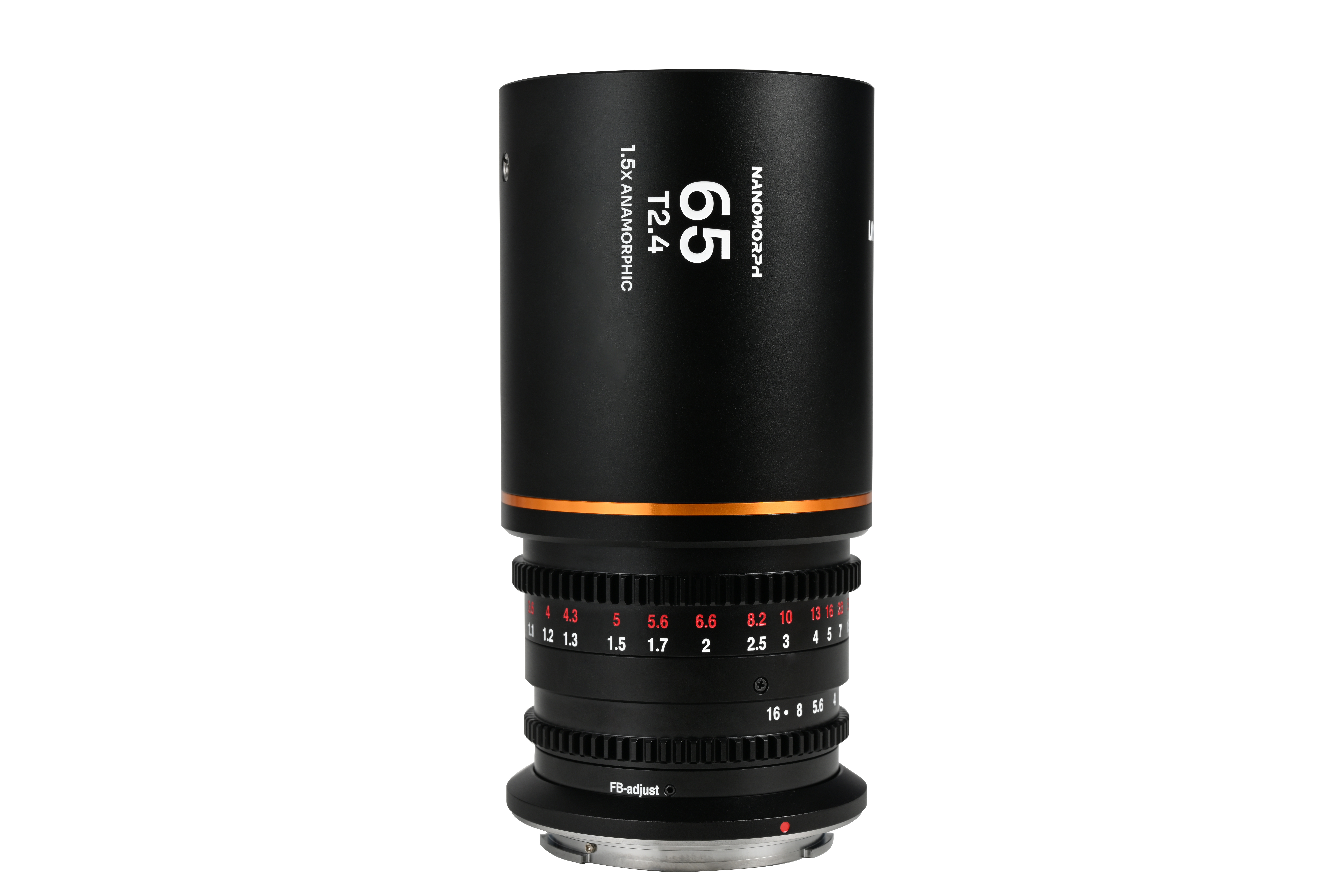 Laowa Nanomorph 65mm T2.4 1.5X S35 Lens (Nikon Z, Amber)