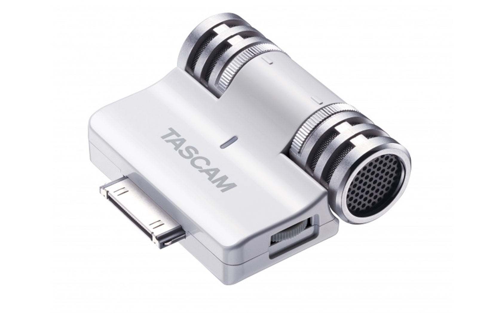Tascam iM2 Stereo Microphone for Apple iOS - white