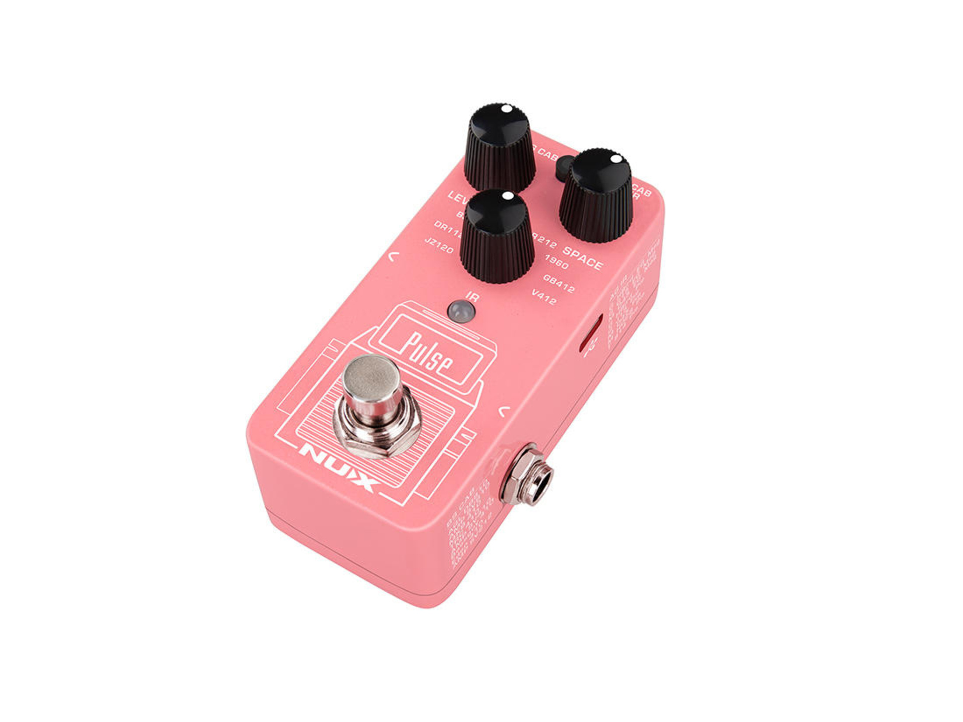 NUX NSS-4 Pulse Mini IR Loader Pedal | Rubber Monkey | NZ