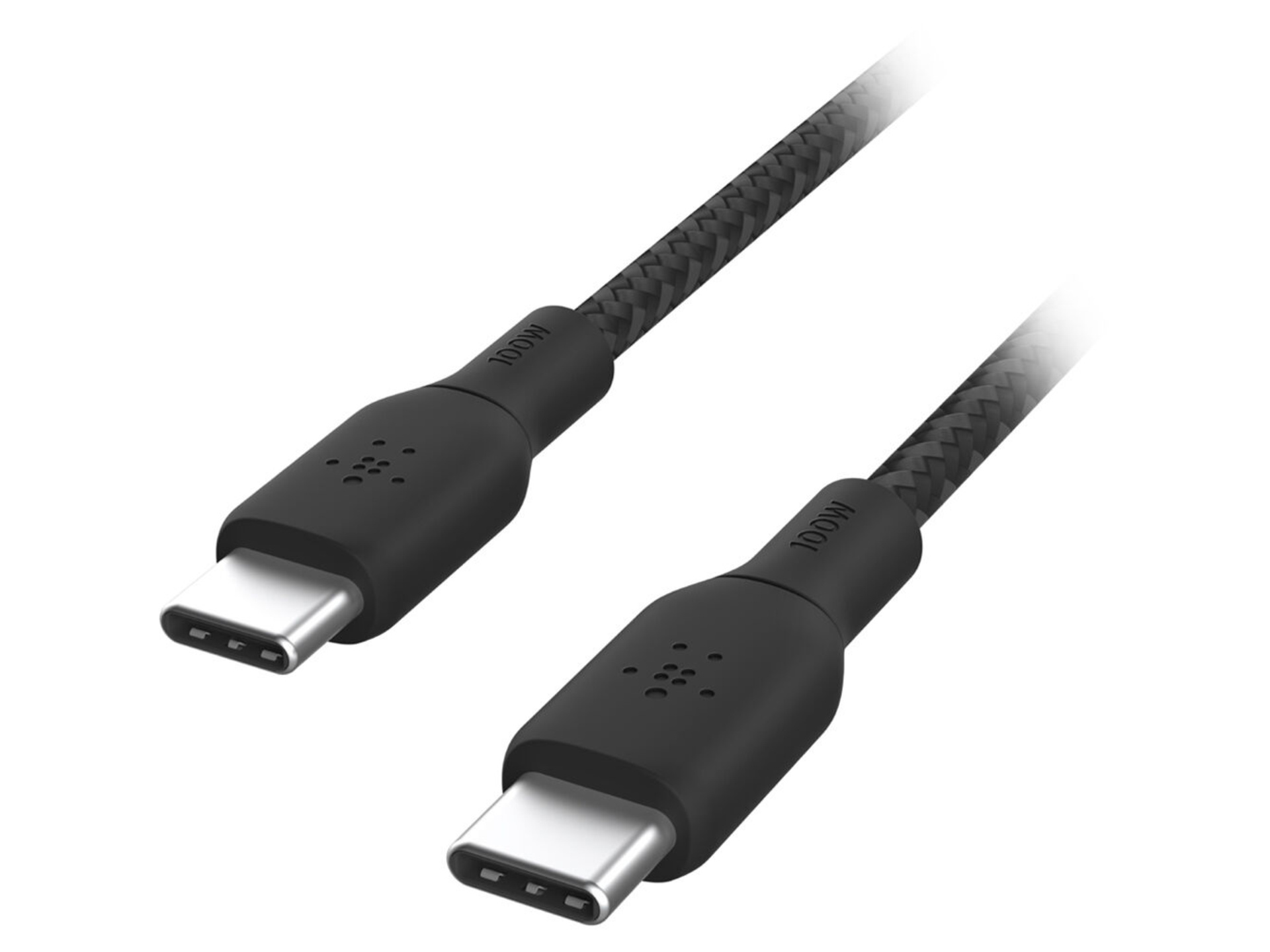 Belkin BoostCharge USB-C Braided Cable (Black, 2m)