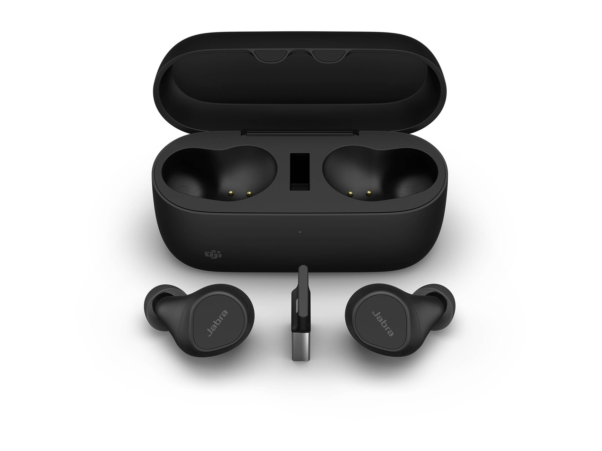 Jabra Evolve2 Buds USB-A UC Earbuds with USB-A Bluetooth Dongle