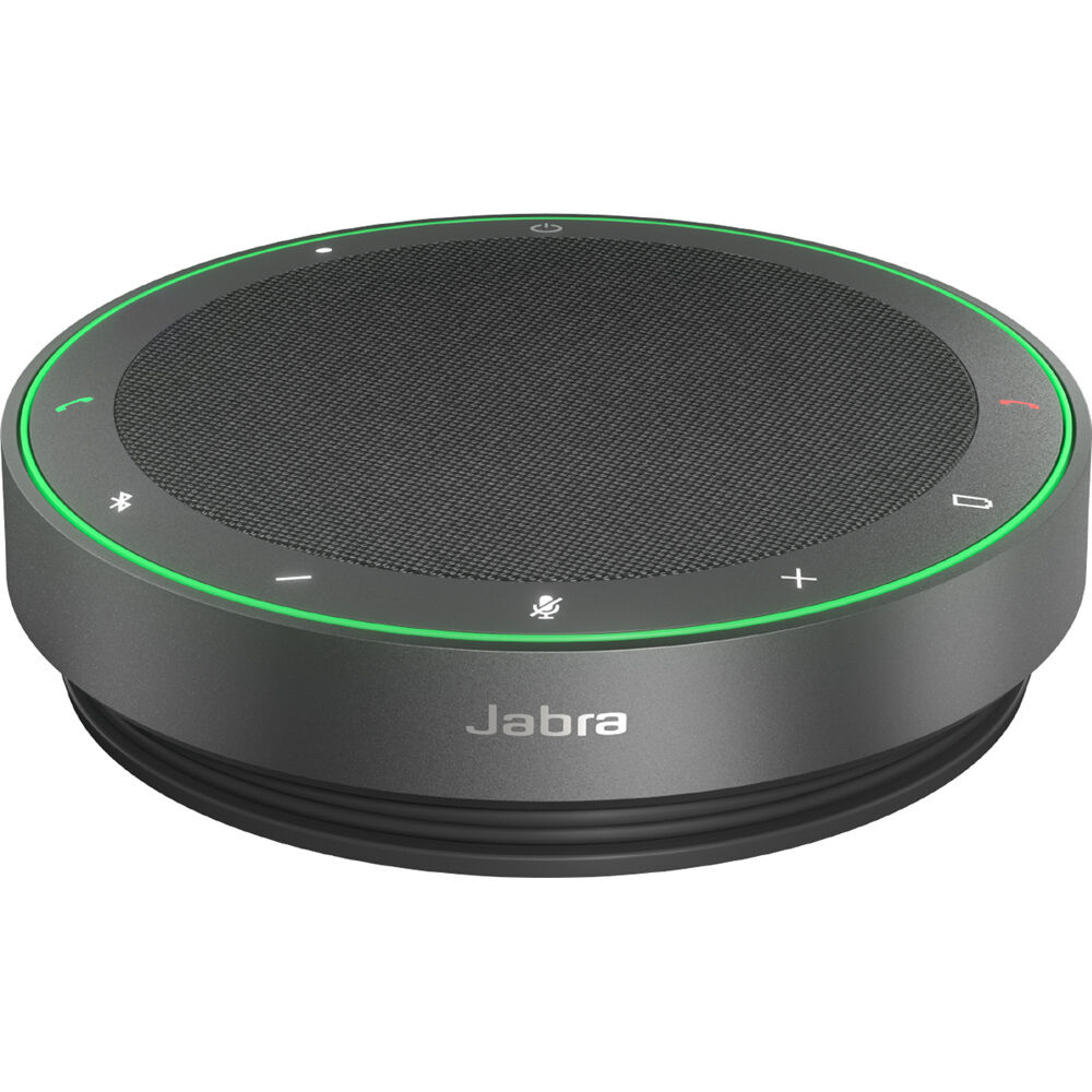 Jabra Speak2 75 Conferencing Speakerphone with Link 380 USB-C Adapter for Microsoft Teams