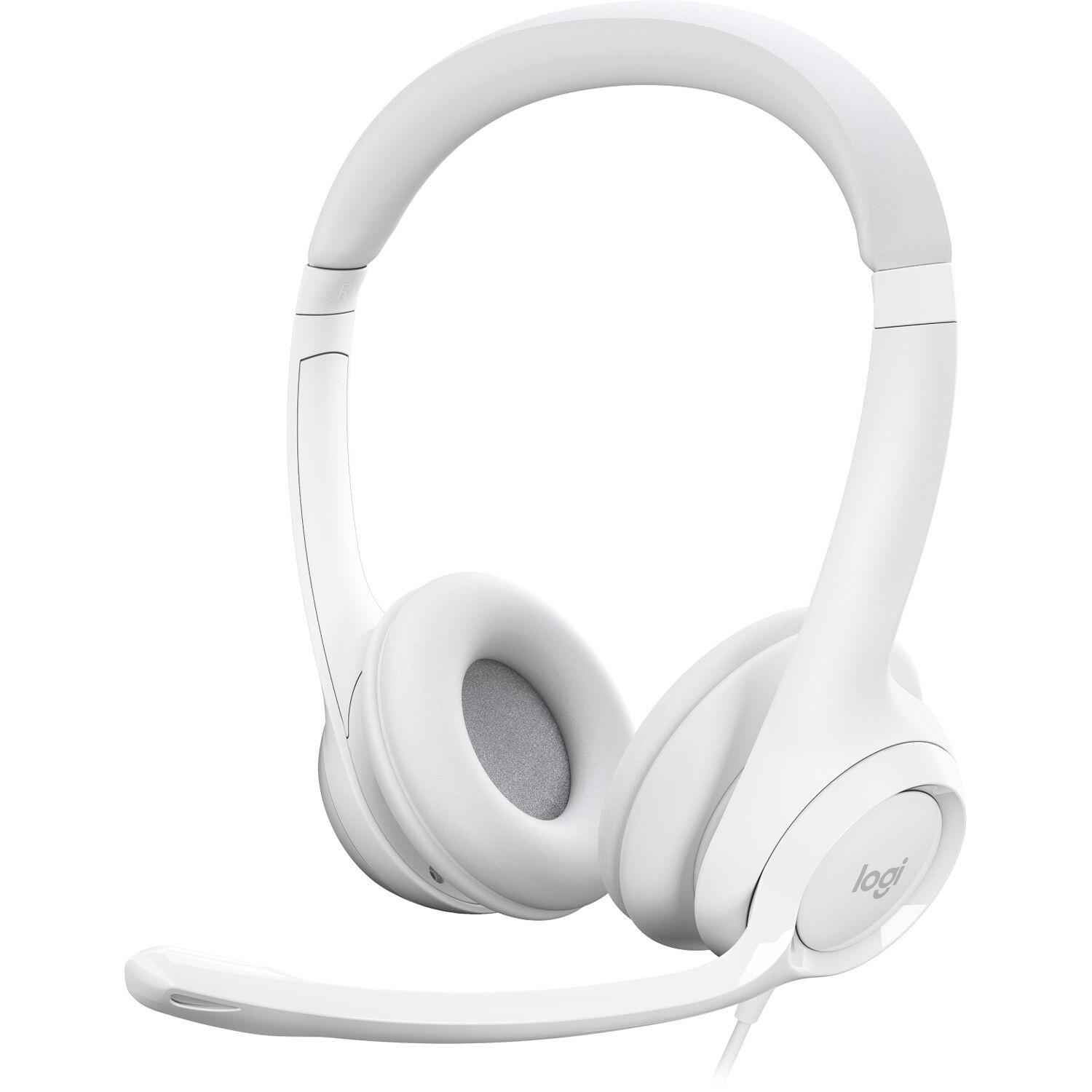 Logitech USB Headset H390 Off White Rubber Monkey AU