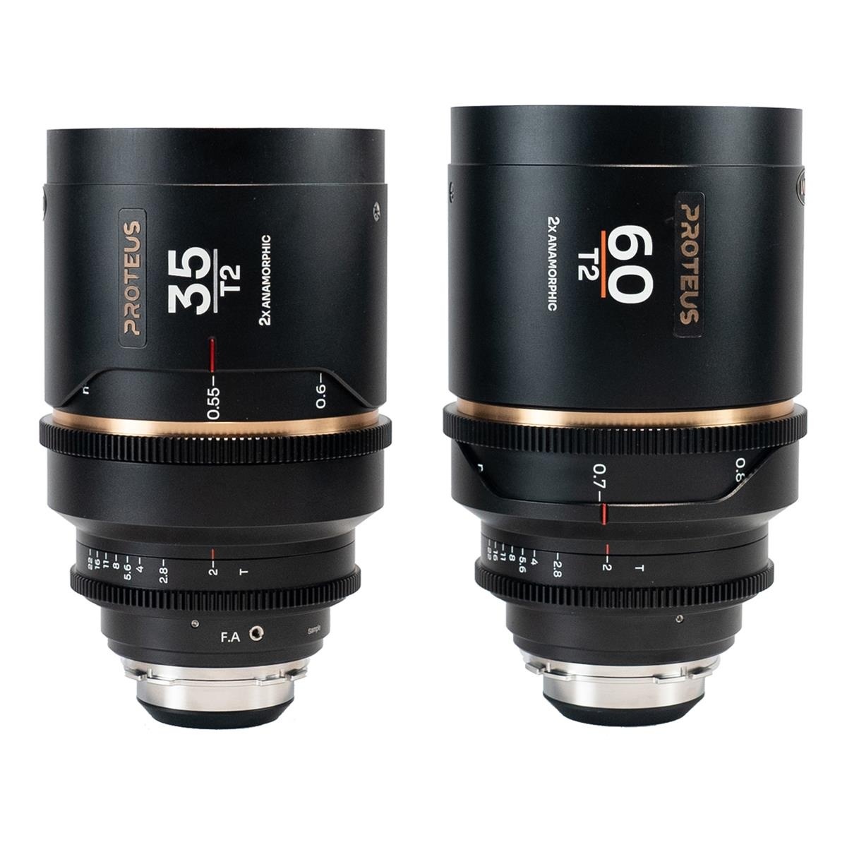 Laowa Proteus 35mm and 60mm 2X Anamorphic 2-Lens Bundle with EF Adapter (Arri PL, Amber, Metres)
