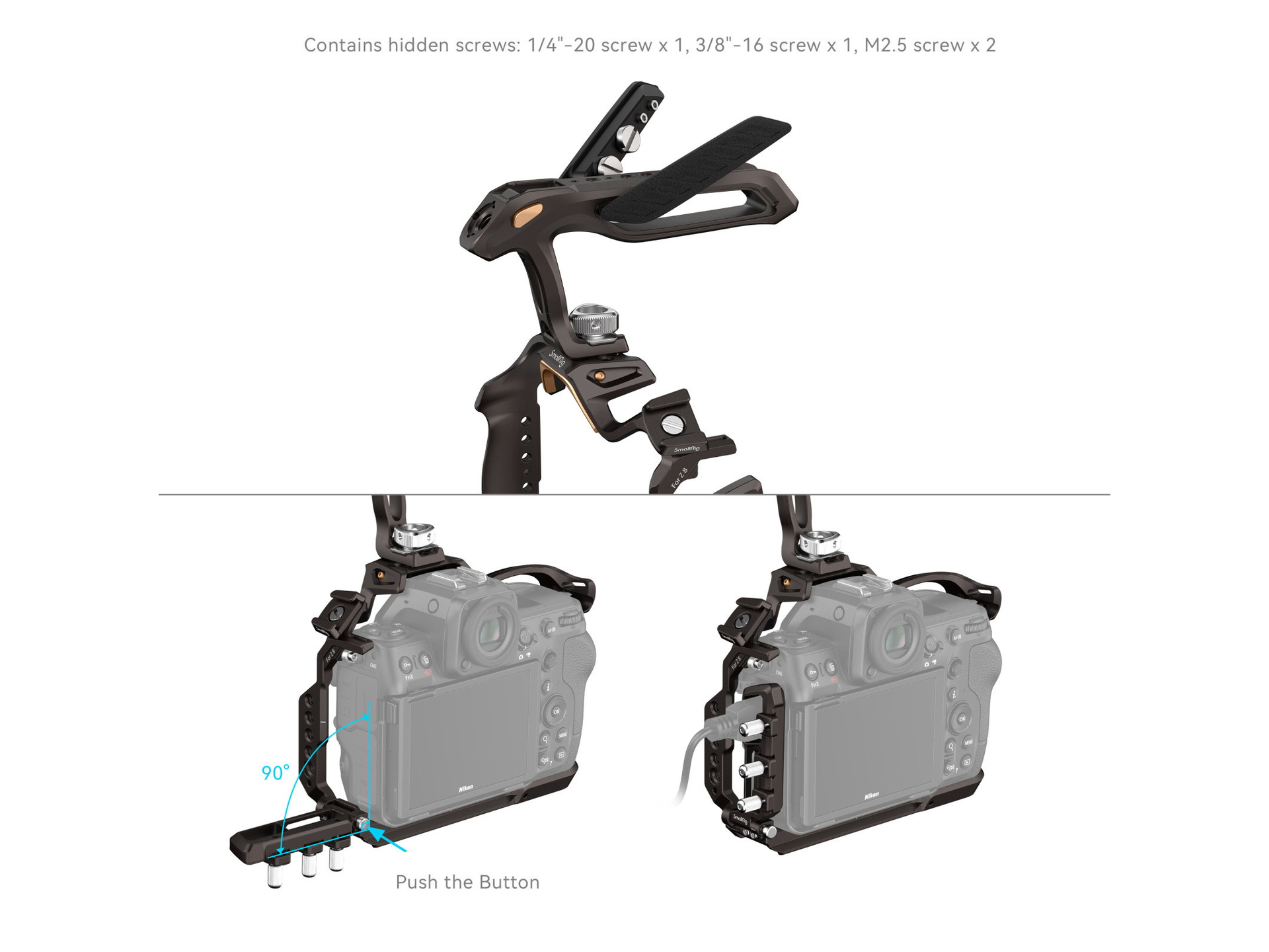 SmallRig 4317 Night Eagle Cage Kit for Nikon Z8 | NZ