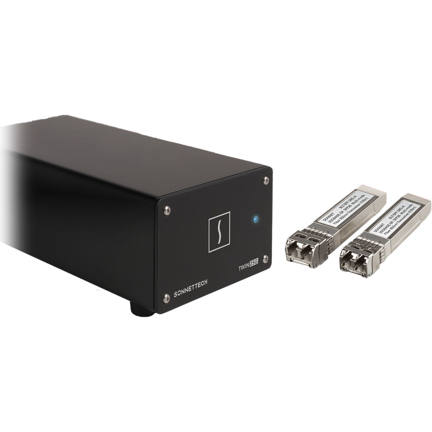 Sonnet Twin25G Dual 25G SFP28 to Thunderbolt 3 Adapter
