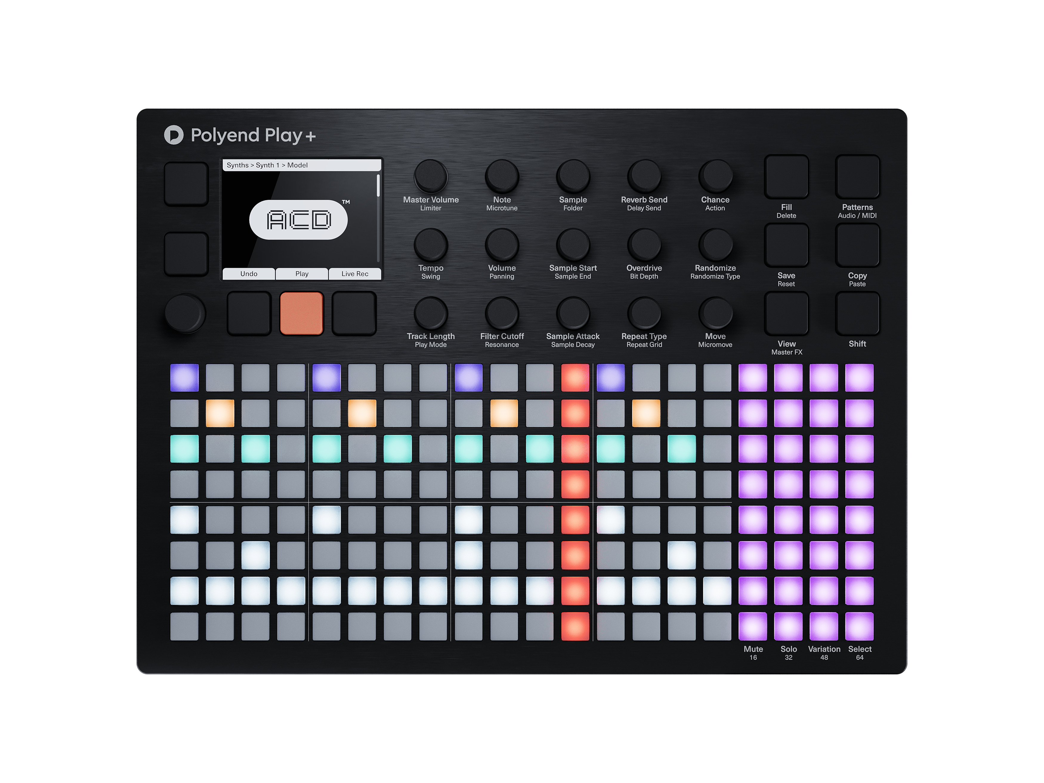 Polyend Play+ 16 Track Groovebox Synth Sequencer