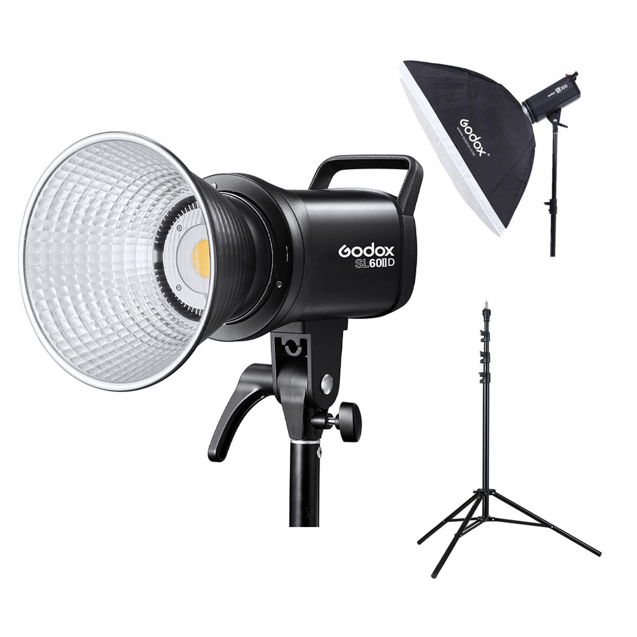 Godox SL-60IID LED Video Light with Stand & Softbox
