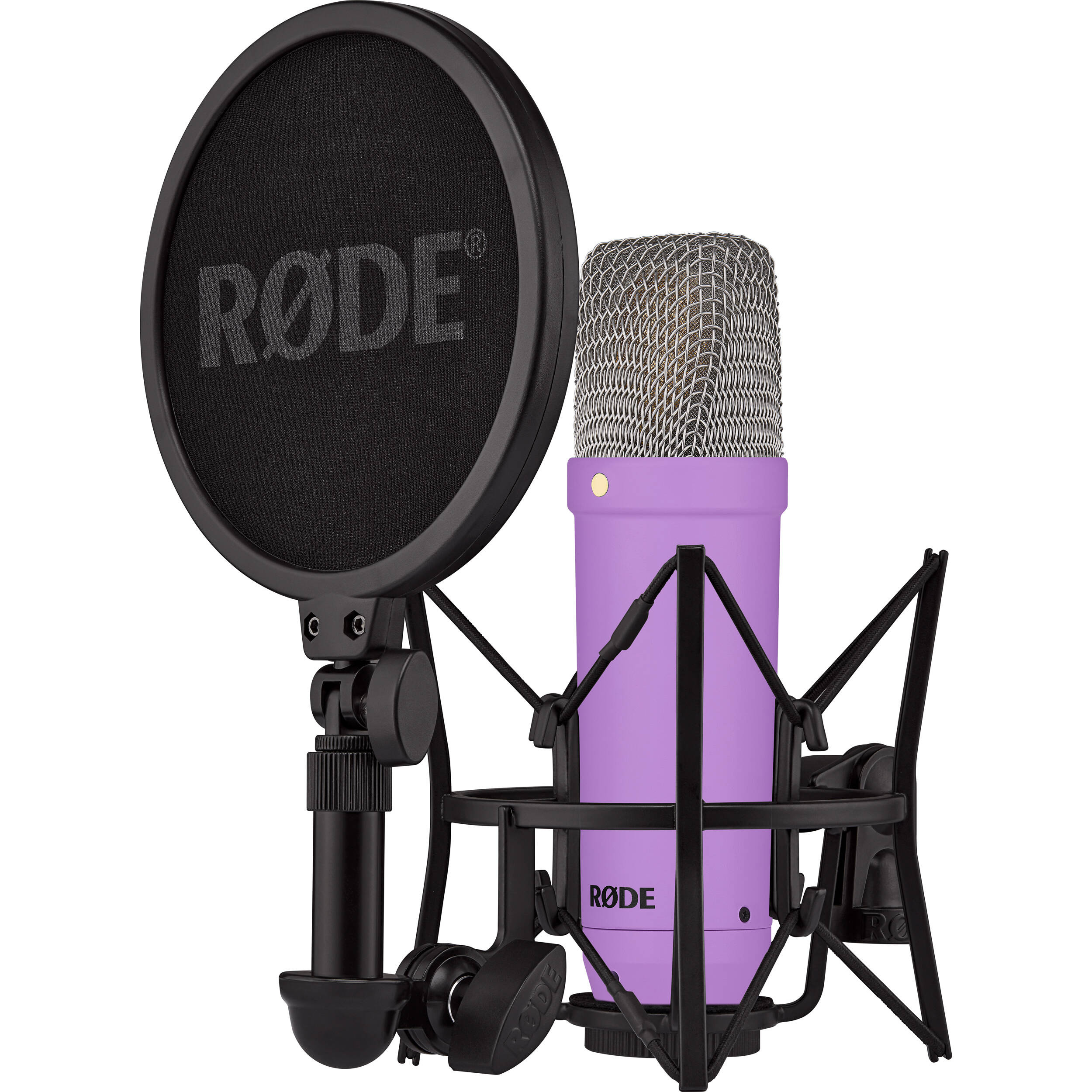 RODE NT1 Signature Series Studio Condenser Microphone (Purple)