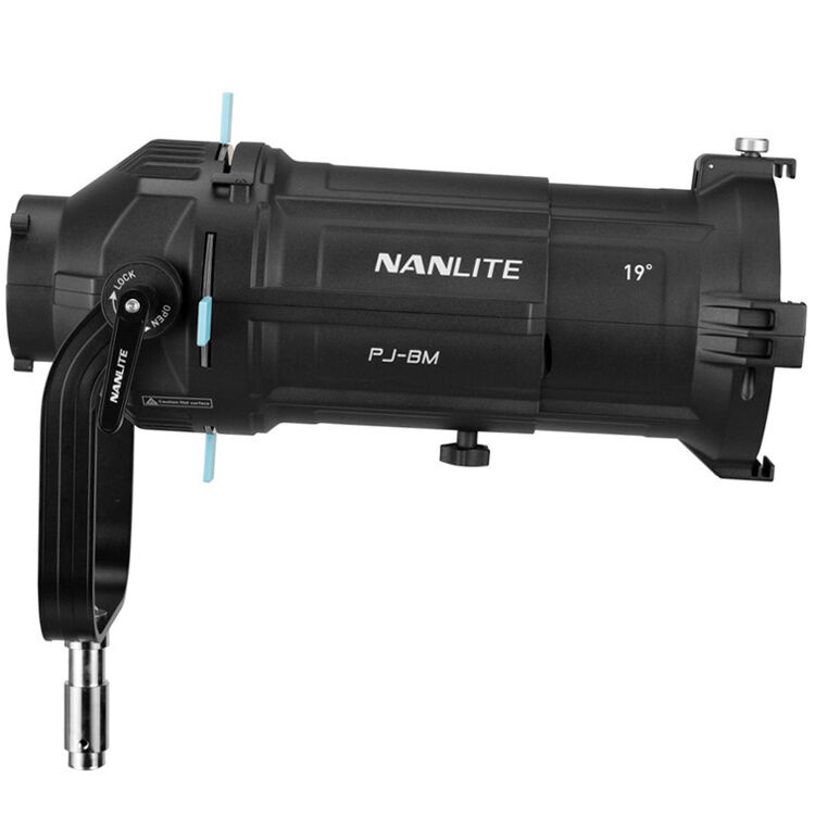 Nanlite Projection Attachment for Bowens Mount with 19 Degree Lens