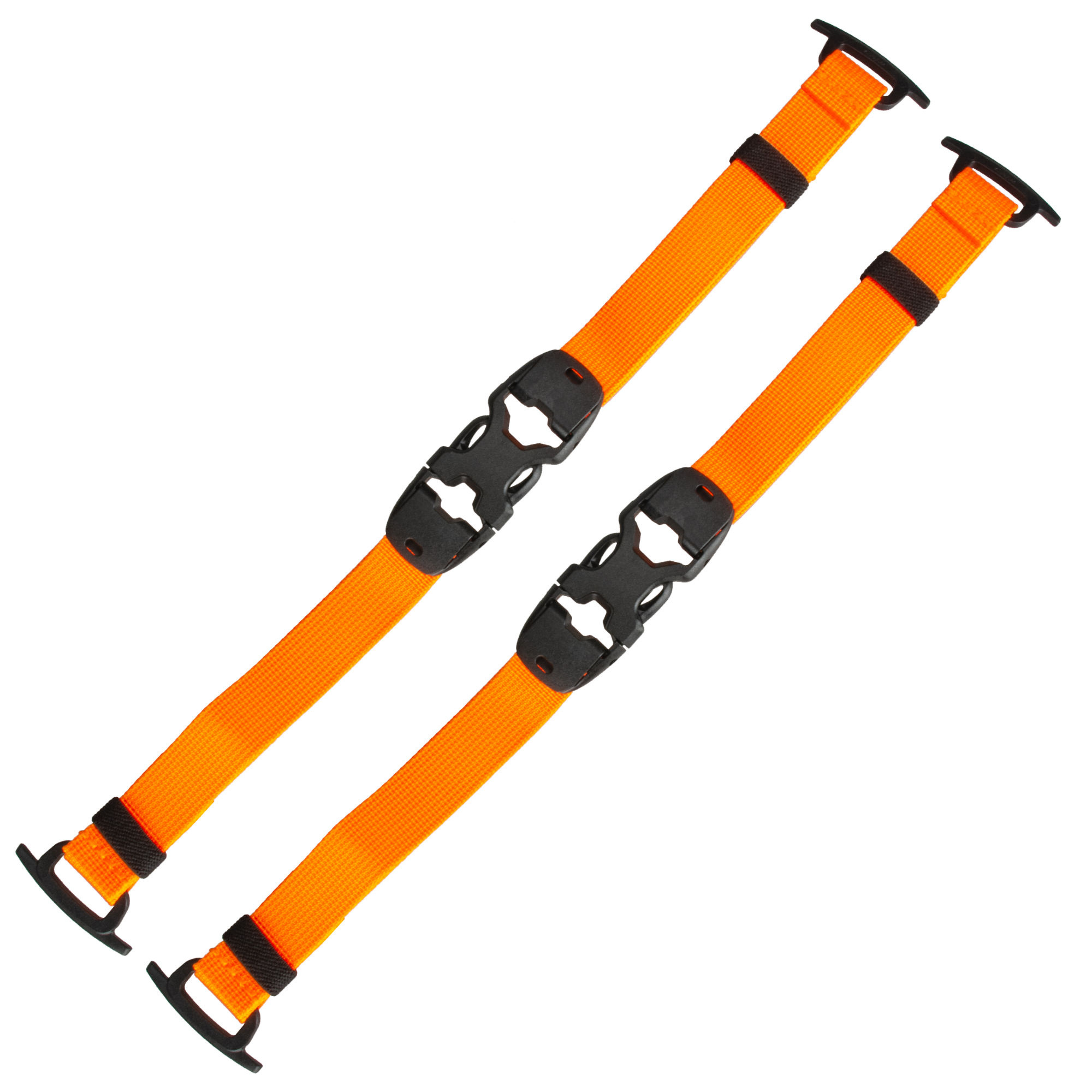 Summit Creative Front Buckle Straps for Tenzing Series Bags (Orange, 2 Pack)