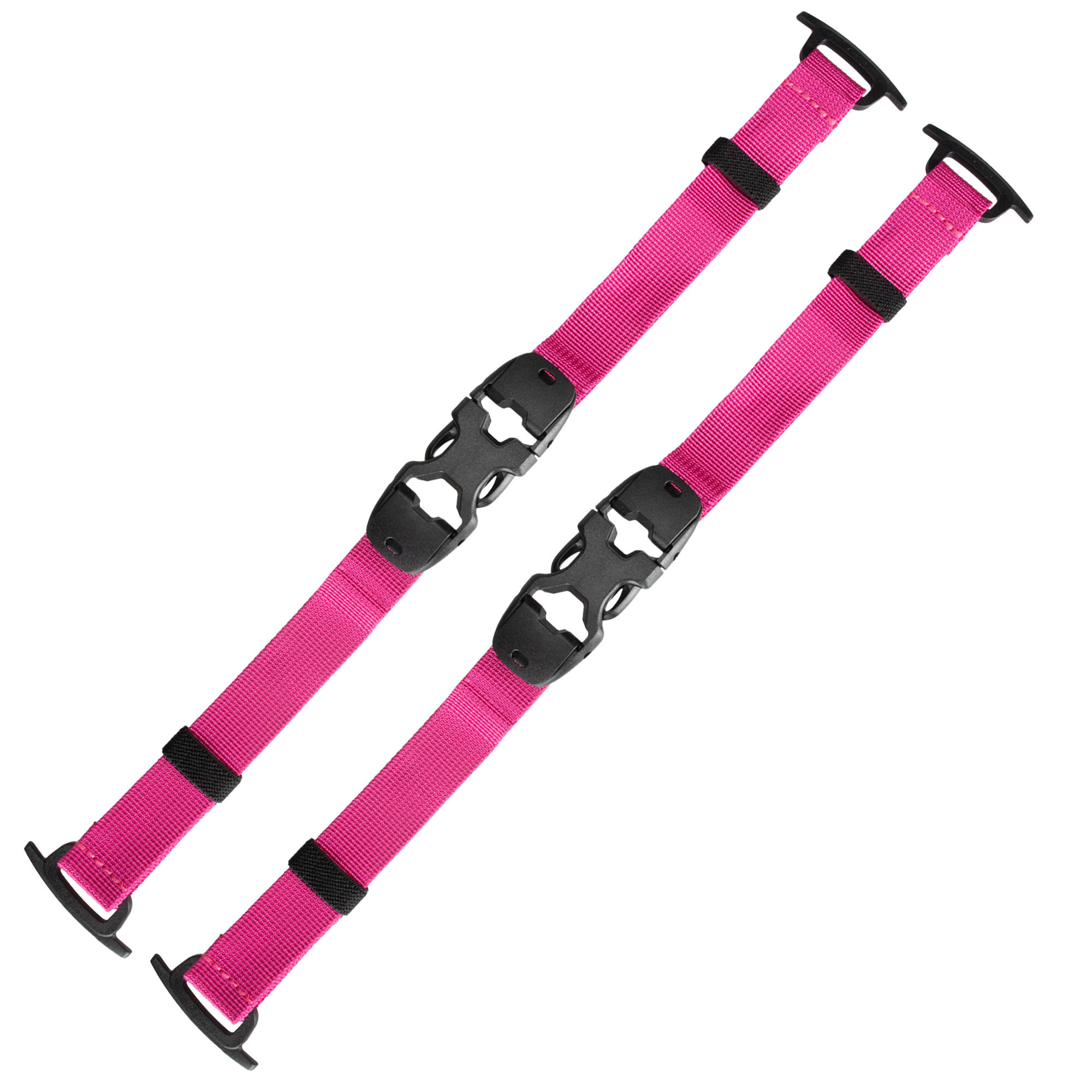 Summit Creative Front Buckle Straps for Tenzing Series Bags (Pink, 2 Pack)