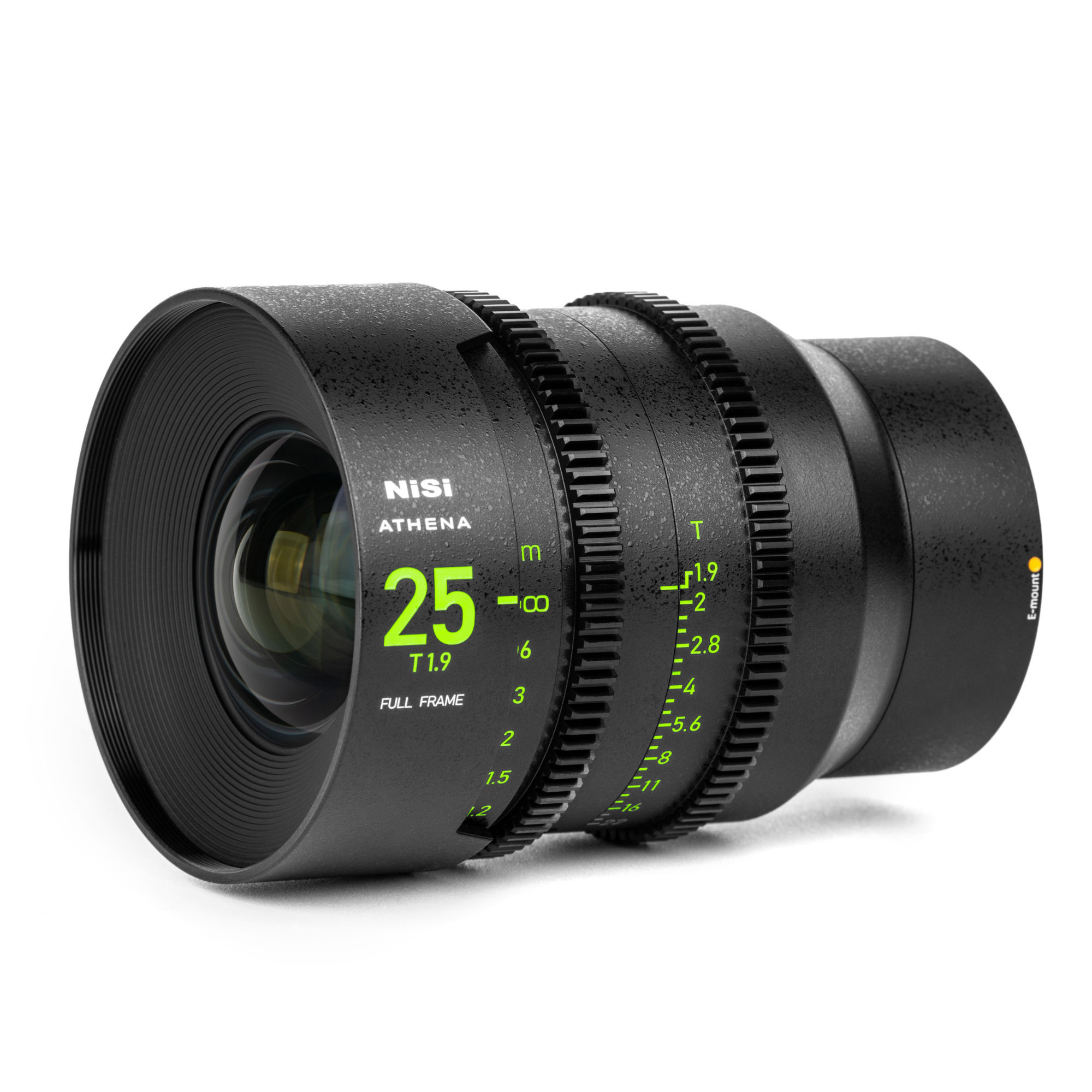 NiSi ATHENA PRIME 25mm T1.9 Full-Frame Lens (E Mount, No Drop-In Filter)