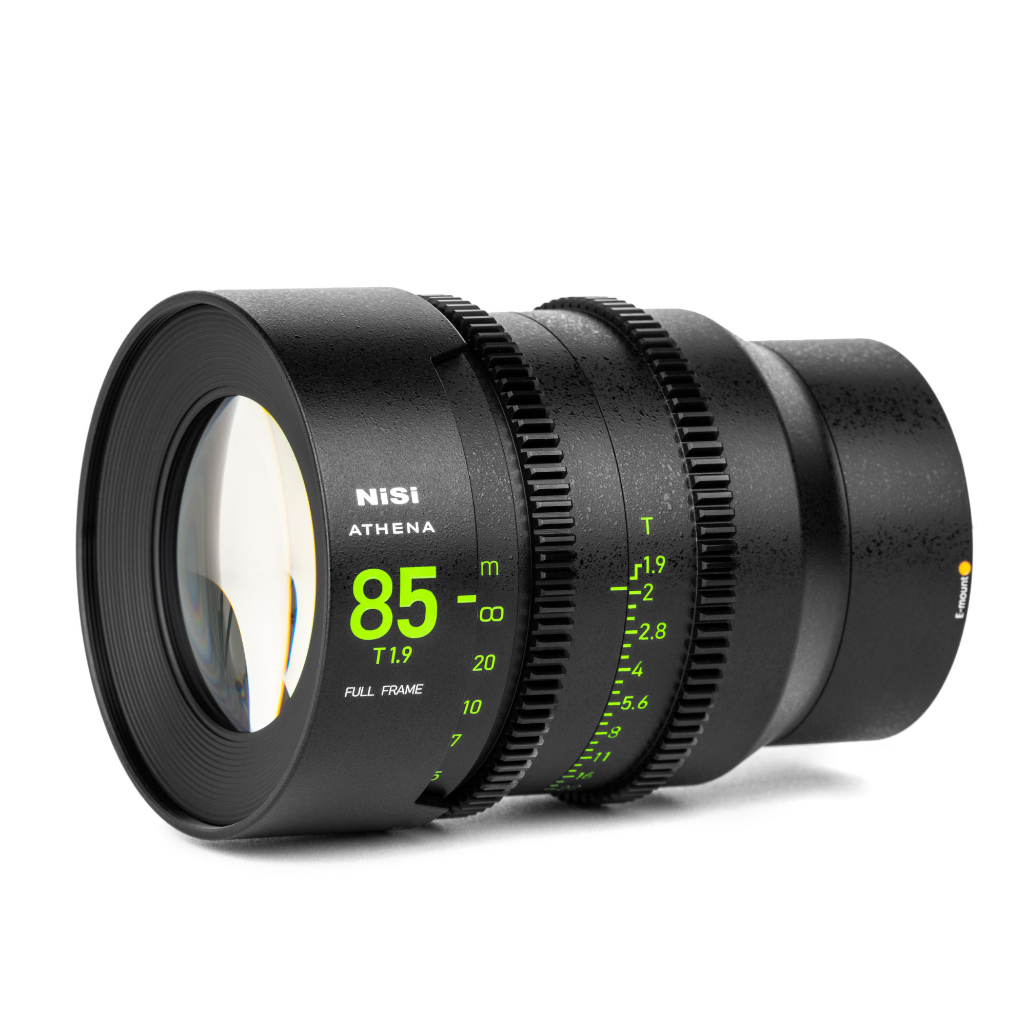 NiSi ATHENA PRIME 85mm T1.9 Full-Frame Lens (E Mount, No Drop-In Filter)