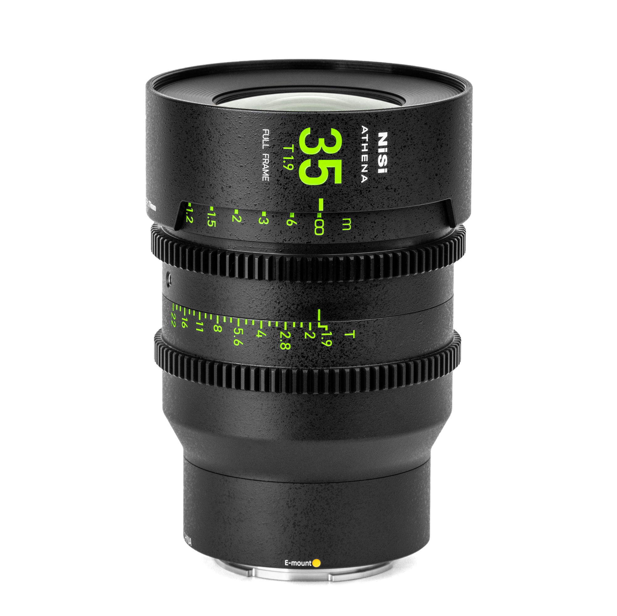 NiSi ATHENA PRIME 35mm T1.9 Full-Frame Lens (E Mount, No Drop-In Filter)