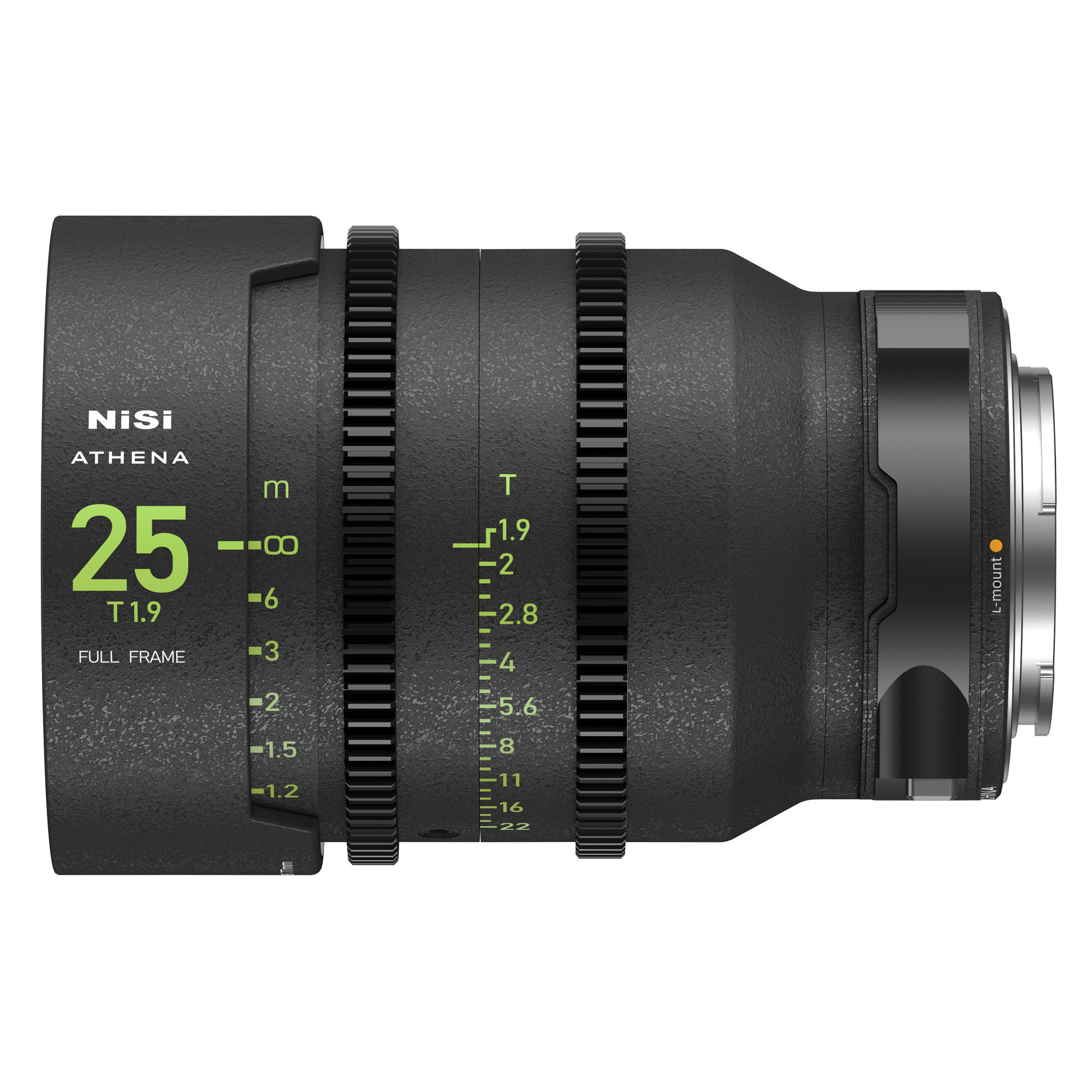 NiSi ATHENA PRIME 25mm T1.9 Full-Frame Lens (L Mount)