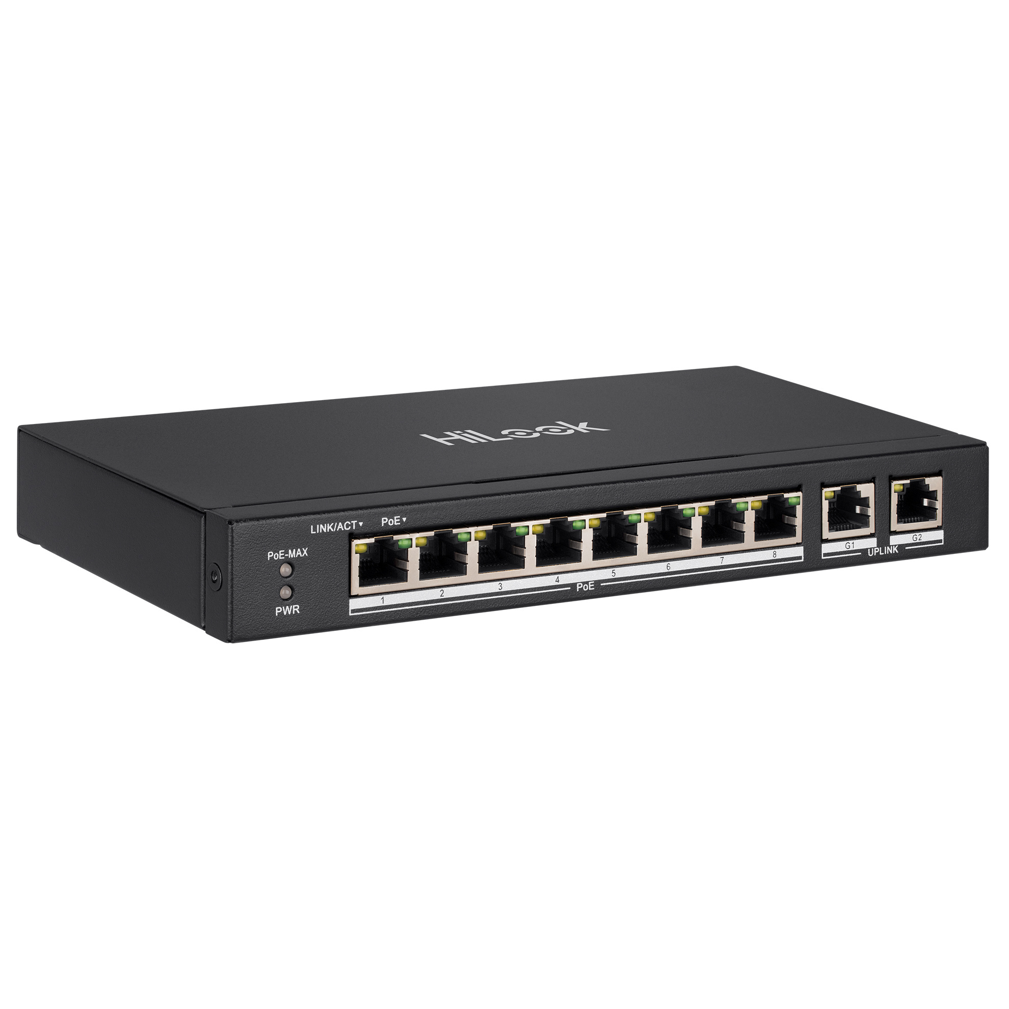 HiLook NS-0310P-60 8 Port 10/100 Fast Ethernet Unmanaged POE Switch