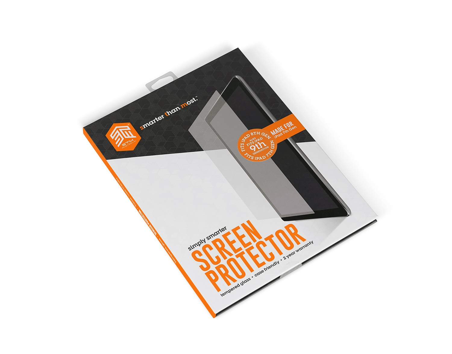 STM Glass Screen Protector for iPad (9th/8th/7th Gen)