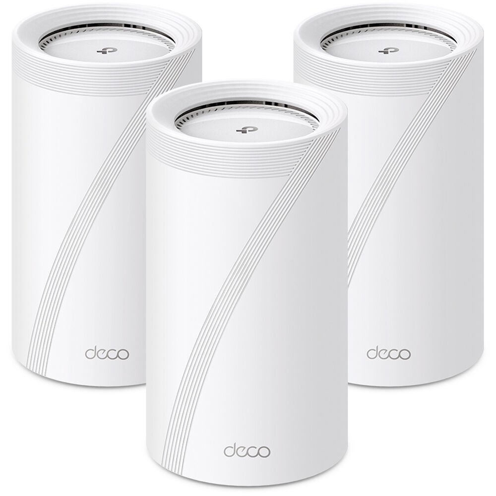 TP-Link Deco BE85 BE22000 Tri-Band 10G / 2.5G Whole Home 3-Piece Mesh System