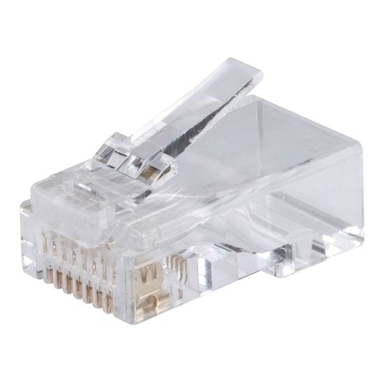 Dynamix RJ-45-C6AUTP-20 Cat6/6A UTP RJ45 Plug For Solid And Stranded Cable (20 Pack)