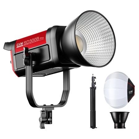 GVM Pro SD300B Bi-Color LED Monolight with Lantern Softbox