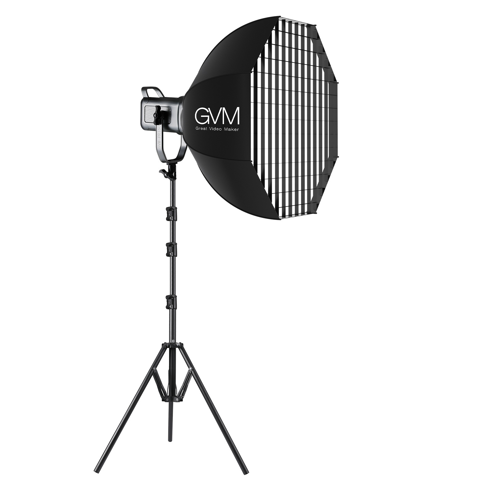 GVM PR150R RGB/Bi-Color LED Video Light Kit with Softbox