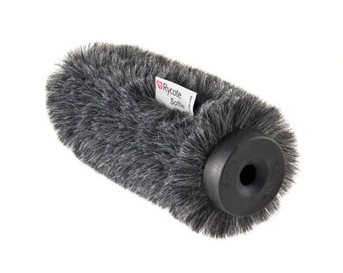 Rycote 034353 - Large Hole Softie Windshield with Short Hair