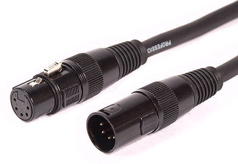 Kenderdine DMX Data Lead 5pin 15M M - F