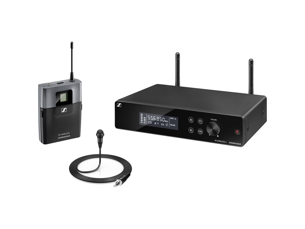 Sennheiser XSW 2-ME2 Wireless 2 Lavalier Microphone System (B: 614 - 638 MHz)