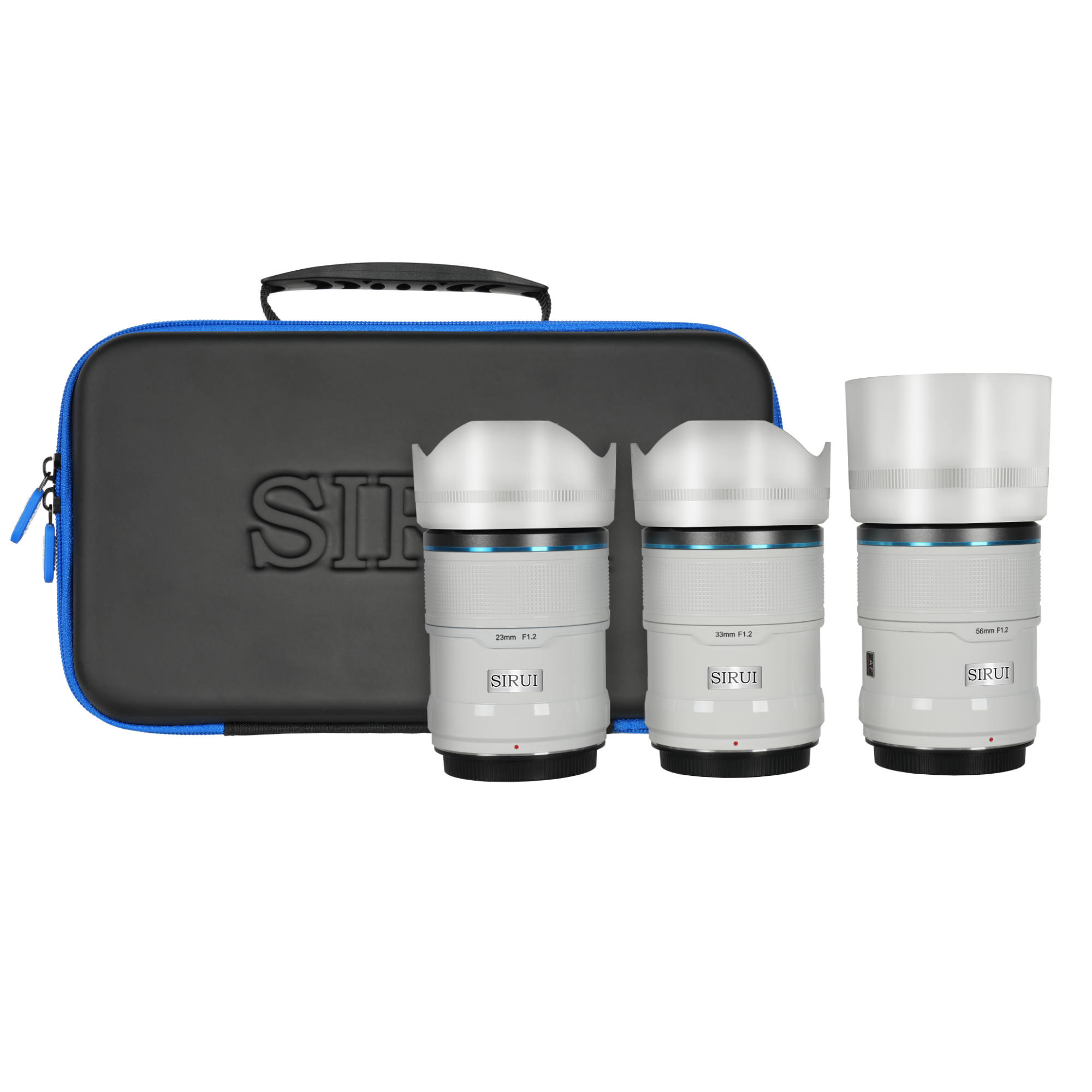 Sirui Sniper 23mm, 33mm and 56mm Lens Bundle (X Mount, White)