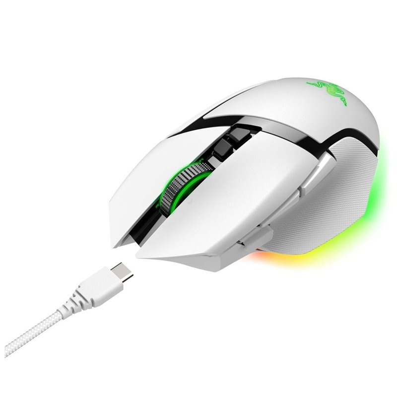 Razer Basilisk V3 Pro Wireless Gaming Mouse (White)