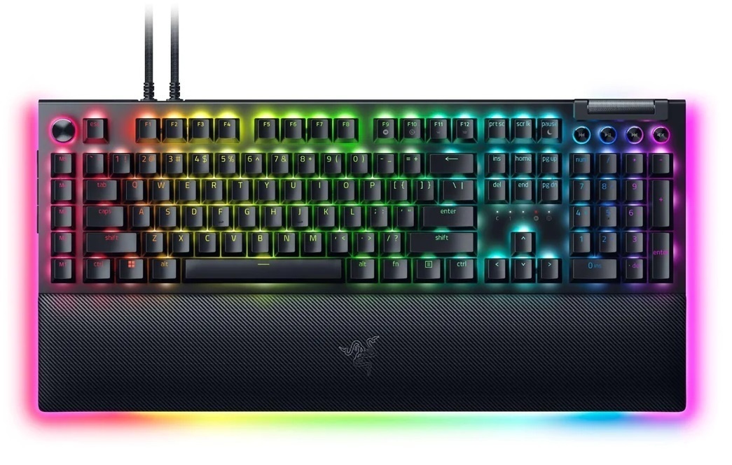 Razer Blackwidow V4 Pro Mechanical Keyboard (Clicky)