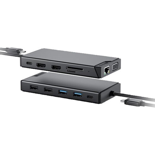 Alogic MV2 12-in-1 USB-C Dual Display DP Alt Mode Docking Station