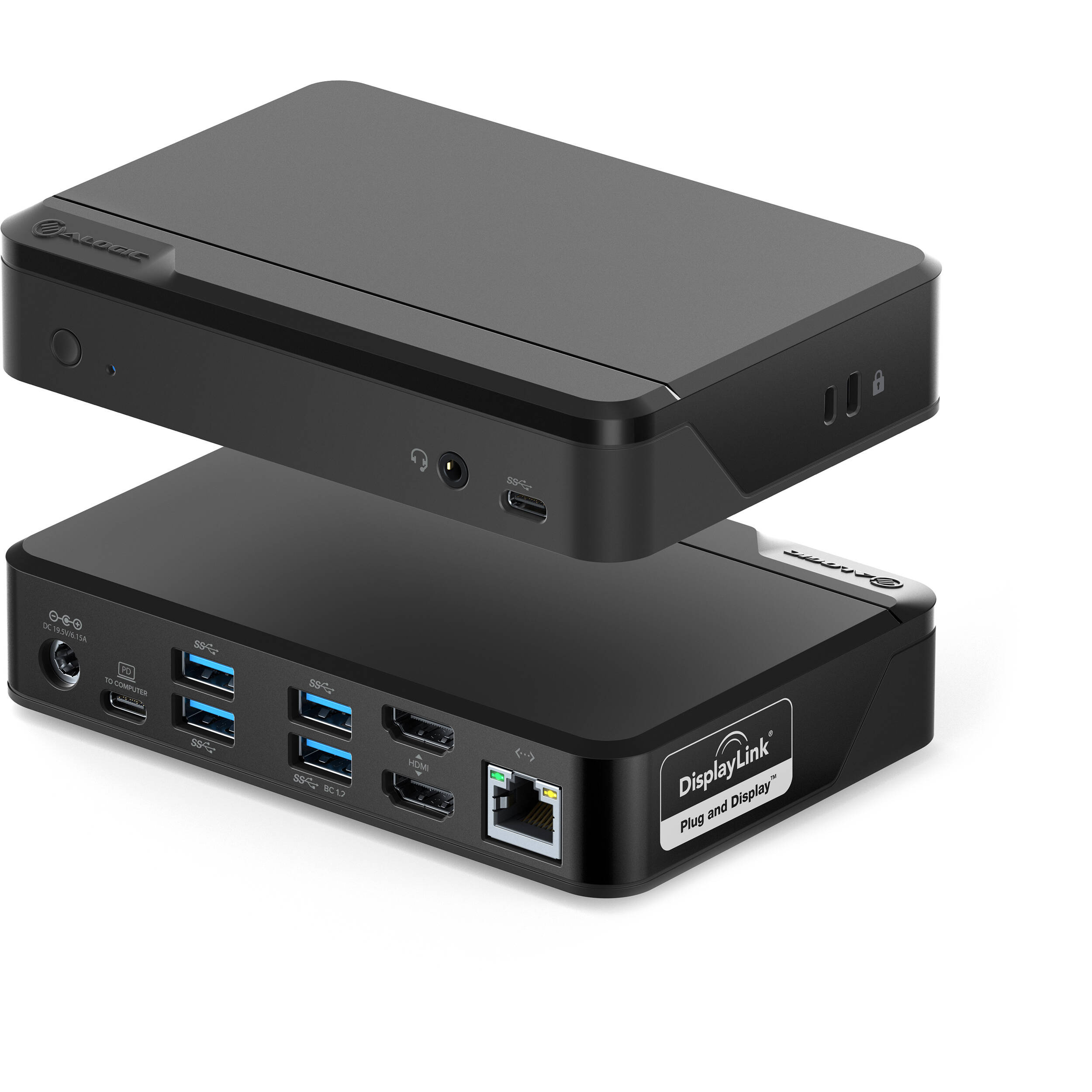 Alogic Universal Twin HD Pro Docking Station with 85W Power Delivery