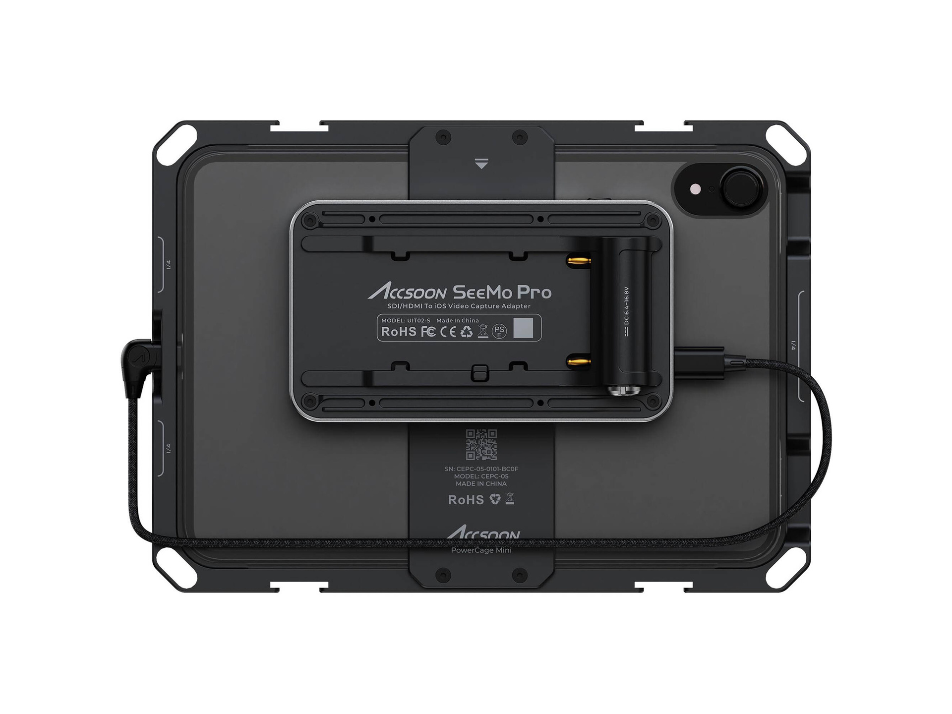 Accsoon PowerCage Mini for iPad Mini | Rubber Monkey | NZ