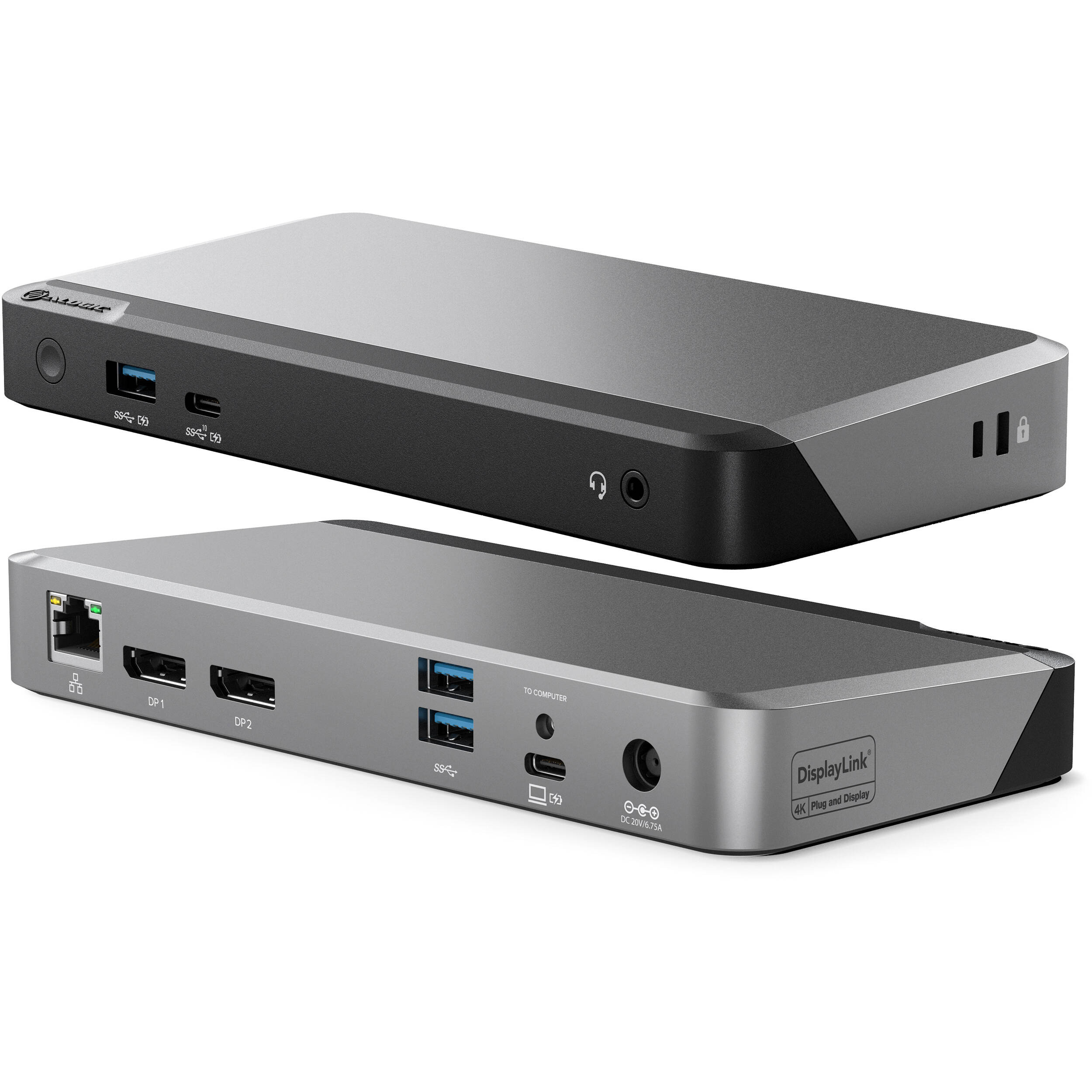 Alogic DX2 Dual 4K Display Universal Docking Station (100W)