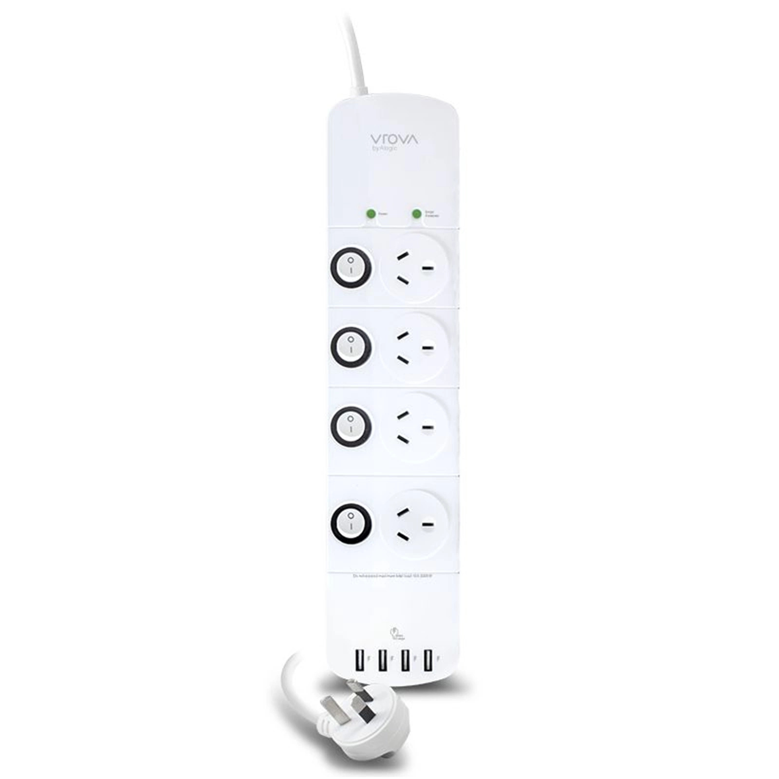 Alogic Vrova 4 Outlet Power Board