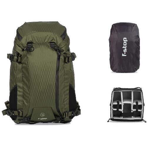 f-stop Ajna DuraDiamond 37L Travel & Adventure Camera Backpack Bundle (Cypress Green)