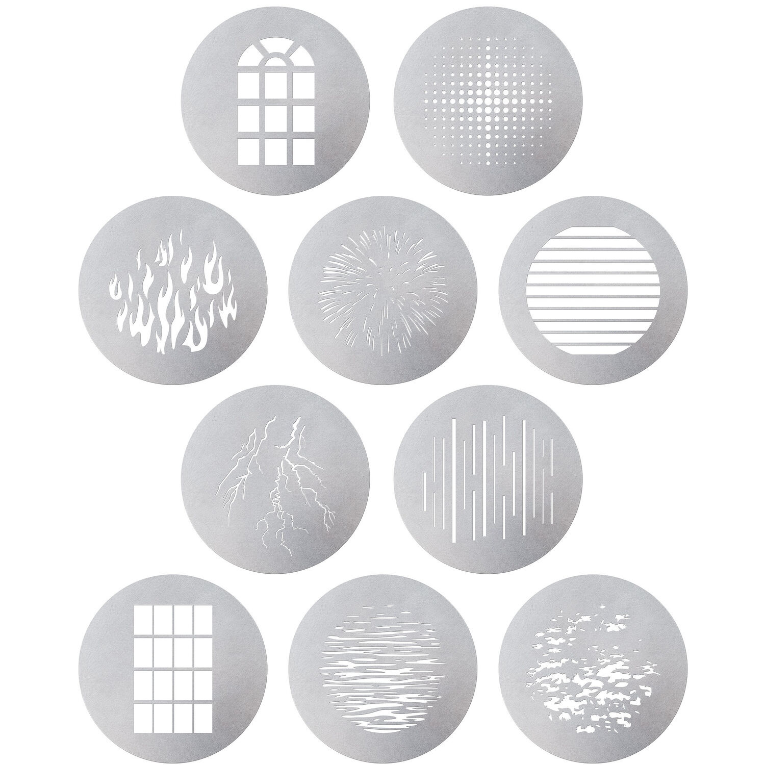 Aputure Spotlight Max 10-Piece Gobo Kit (Size A)