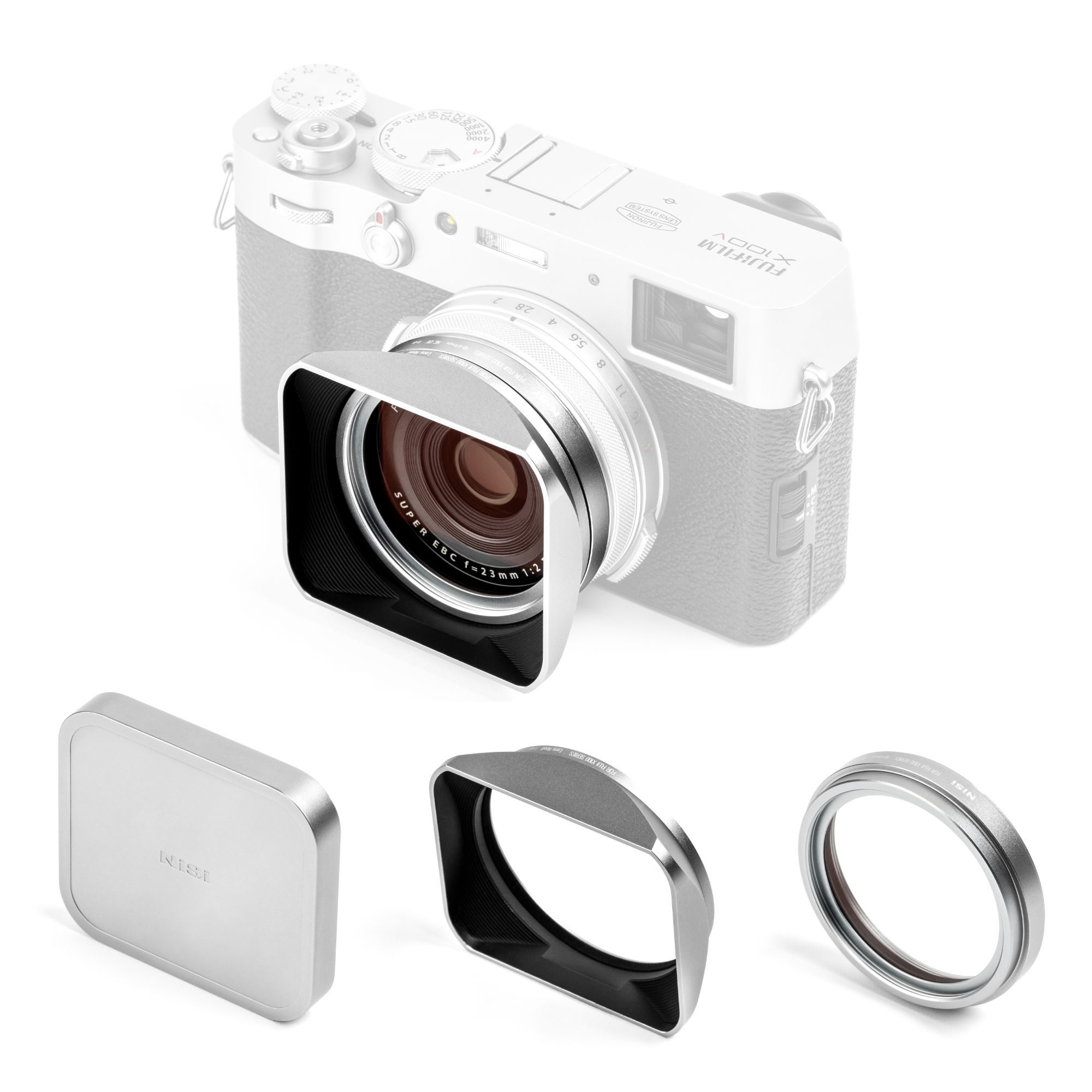NiSi X100 Series NC UV Filter Kit for Fujifilm X100 Series (Silver)